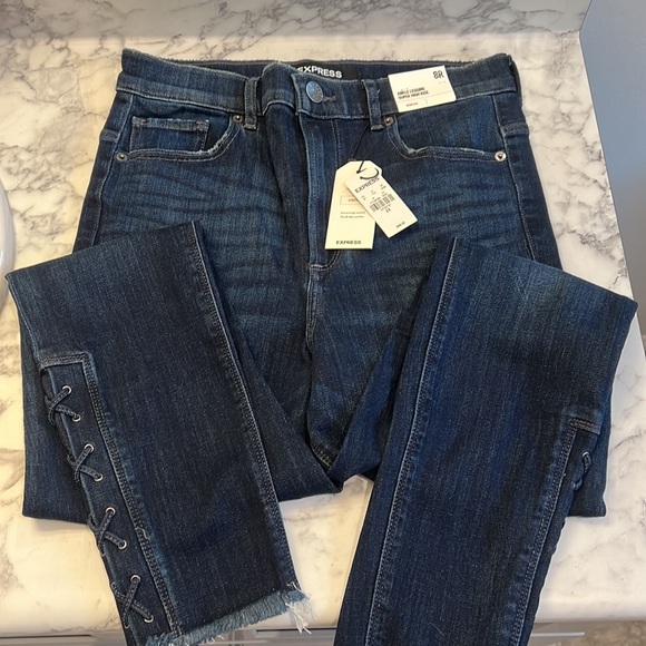 Express Jeans Nwt Express Ankle Legging Super High Rise 8r Poshmark